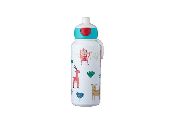 Mepal - Trinkflasche Pop-Up 400 ml - Animal Friends